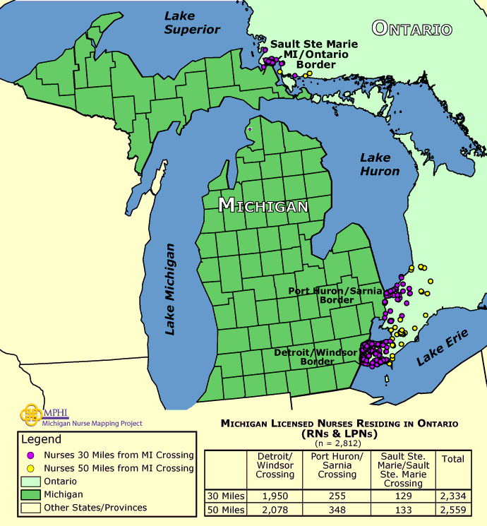 MI nurses in Ontario